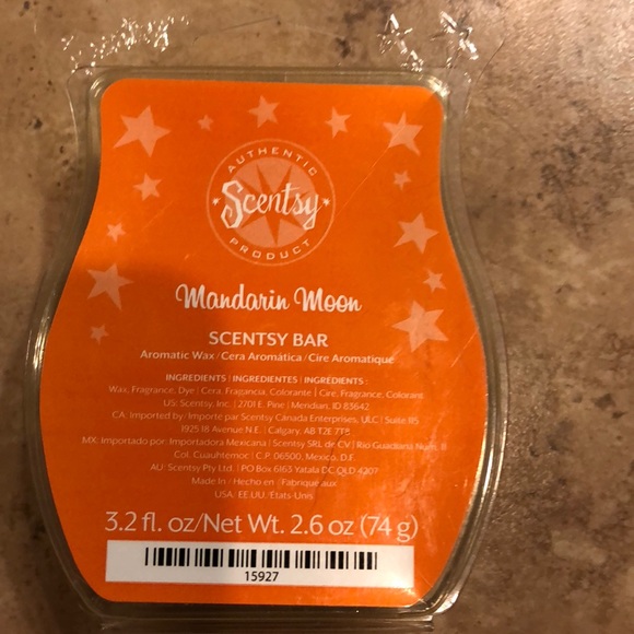Other Scentsy Mandarin Moon Bar Poshmark